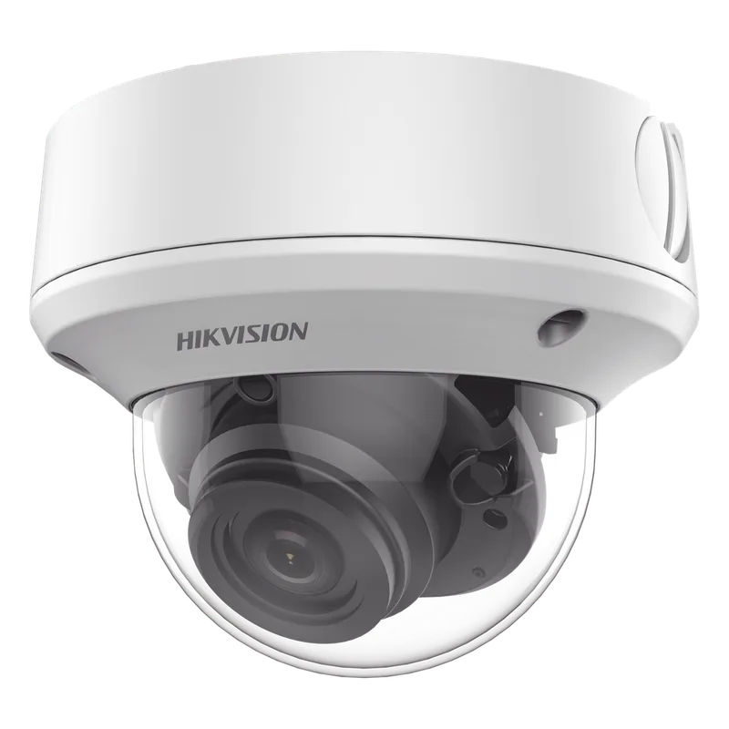 Domo TURBOHD 5 Megapixel / Lente Motorizado 2.7 - 13.5 mm / IR EXIR 40 mts / IK10 / IP67 / dWDR HIKVISION DS-2CE5AH0T-VPIT3ZE(C)