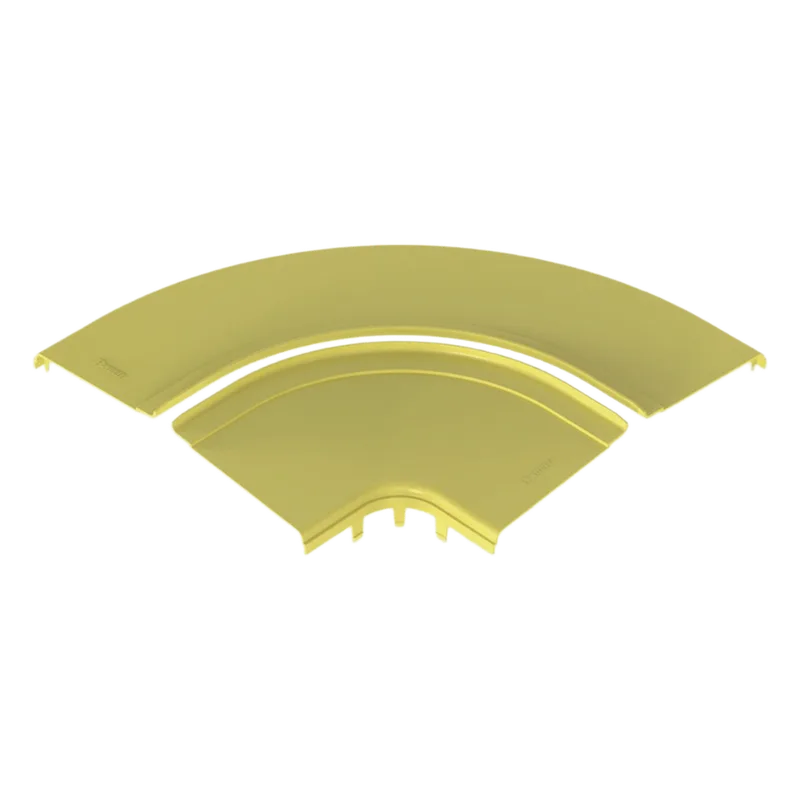 Tapa Opcional para Ángulo Recto de 90° Horizontal FRRA12X4LYL, Color Amarillo PANDUIT FRRASC12LYL