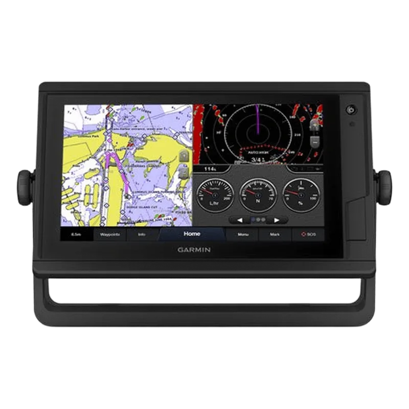 GPSMAP 922 PLUS / 9" WSVGA Táctil / 1024x600 px / GPS+GLONASS 10 Hz / IPX7 / 10-32V DC / Compatible Sondas Garmin / Mapas Garmin BlueChart LakeVü 10-02321-00