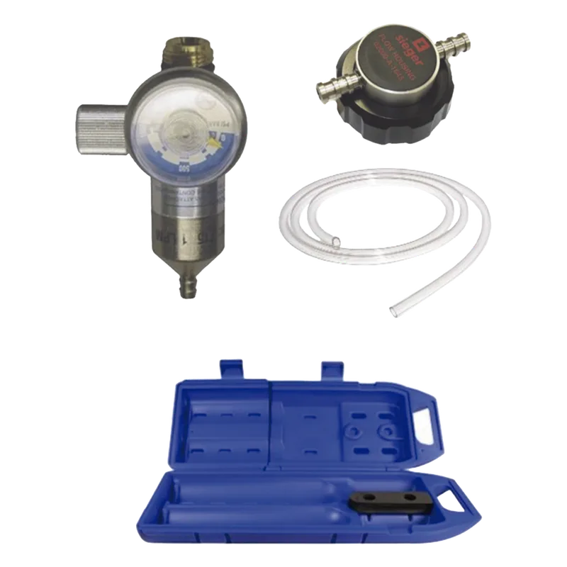 Kit de calibración con sensor catalítico para gases combustibles, incluye regulador, tubing y estuche, para transmisor XNX HONEYWELL ANALYTICS XNXCOMBKIT