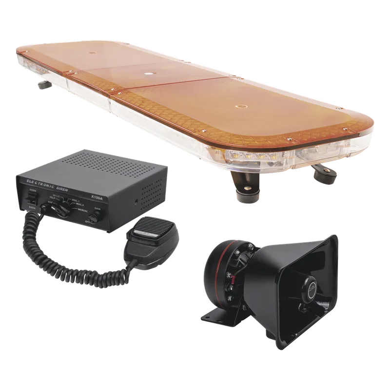 Kit básico para equipamiento de unidades de seguridad privada, minería e industria EPCOM INDUSTRIAL SIGNALING X67AV2KIT