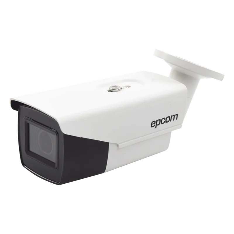 Bala TURBOHD 2 Megapixel (1080p) / Lente Mot. 2.7 mm a 13.5 mm / 70 mts IR EXIR / Exterior IP67 / Ultra Baja Iluminación / METAL / 24 VCA / 12 VCC EPCOM PROFESSIONAL B8-TURBO-G3Z