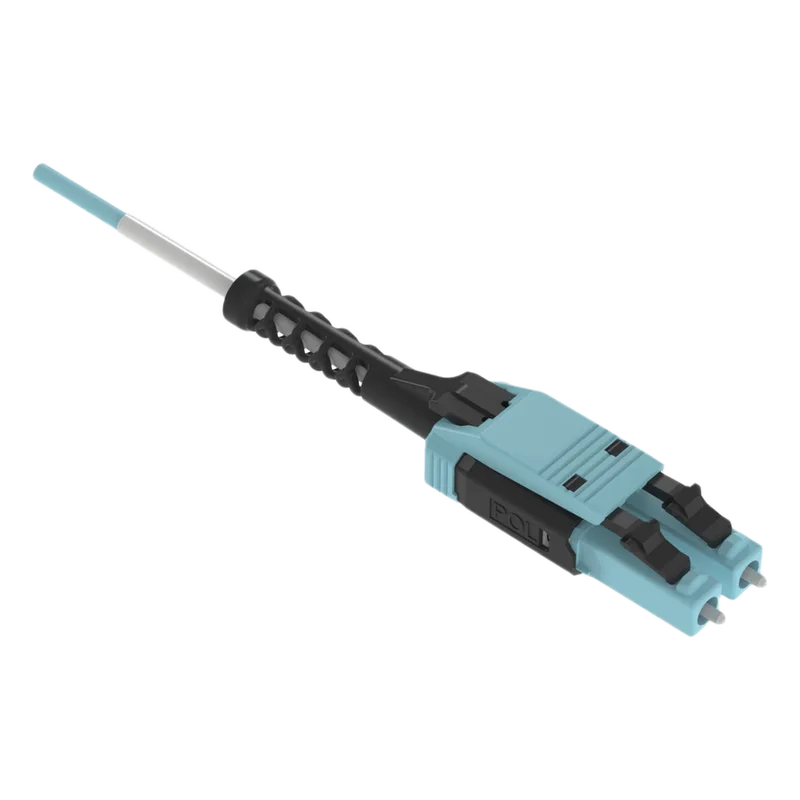 Jumper de Fibra Óptica Multimodo 50/125 OM4, LC-LC Uniboot Duplex, OFNP (Plenum), Color Aqua, 25 Metros (82.02 Pies) PANDUIT FZ2RPU1U1ONM025