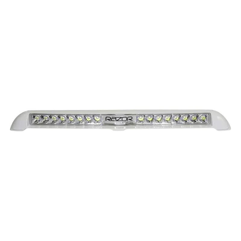 Barra de luces led color blanco serie Razor, de 10000 lúmenes, fabricado bajo norma de protección IP67. LUMITEC 101587