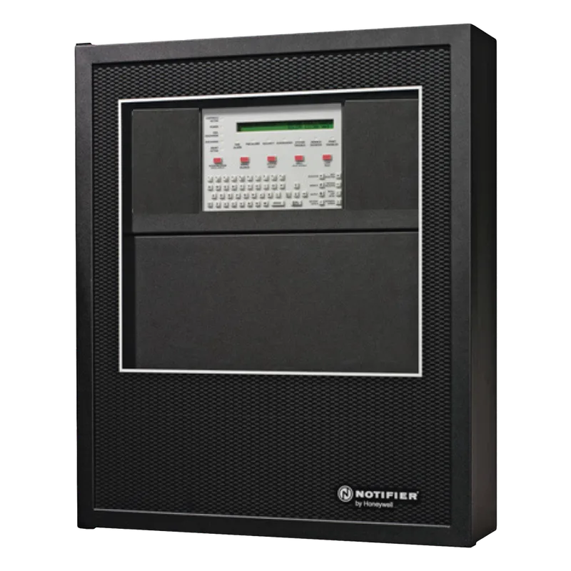 Panel de control de alarma contra incendio inteligente y direccionable serie ONYX, 1 lazo SLC expandible a 2 hasta 636 puntos, interfaz en español NOTIFIER NFS2-640-SP