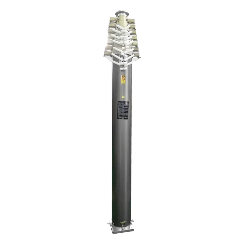 Mástil Telescópico Neumático de 15 metros con Compresor y Accesorios. TOWERS TELEMASTN15