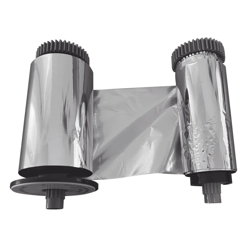 Ribbon Full Color PLATEADO METALIZADO para SMART21 IDP 653317