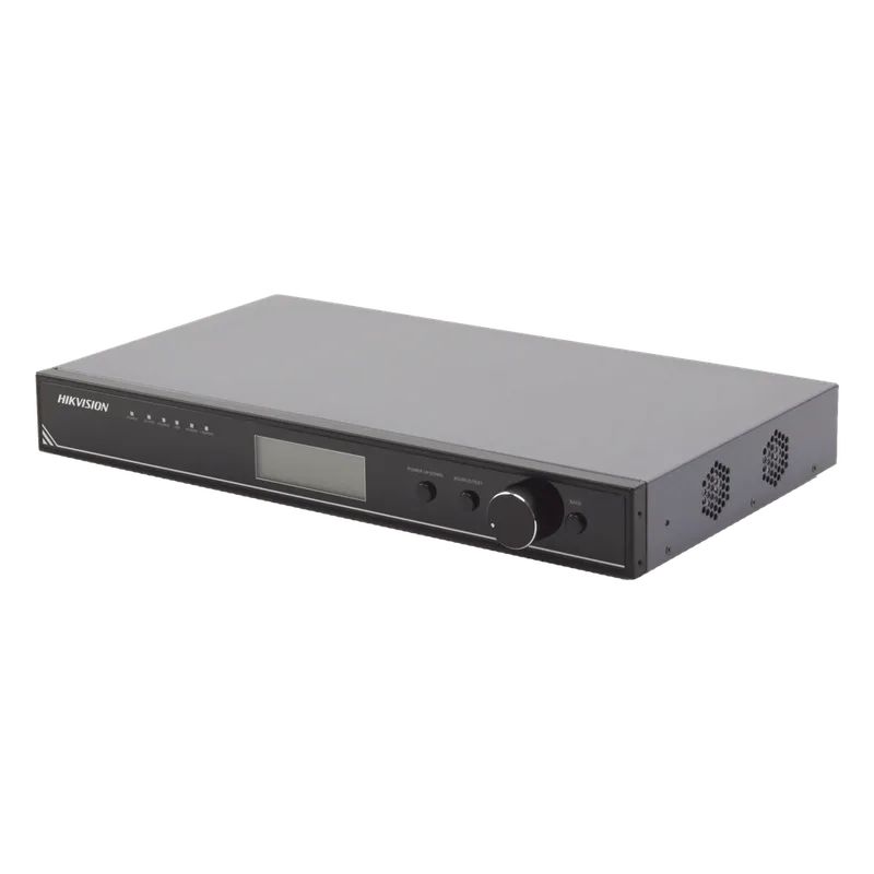 Controlador para Videowall / 4K (3840 X 1080) / 8 Salidas de Video / Compatible con Pantallas LED para Interior / Compatible con DS-D4418FI-CAF(B) y DS-D4425FI-CAF(B), DS-D42xxCWF HIKVISION DS-D42C08-H