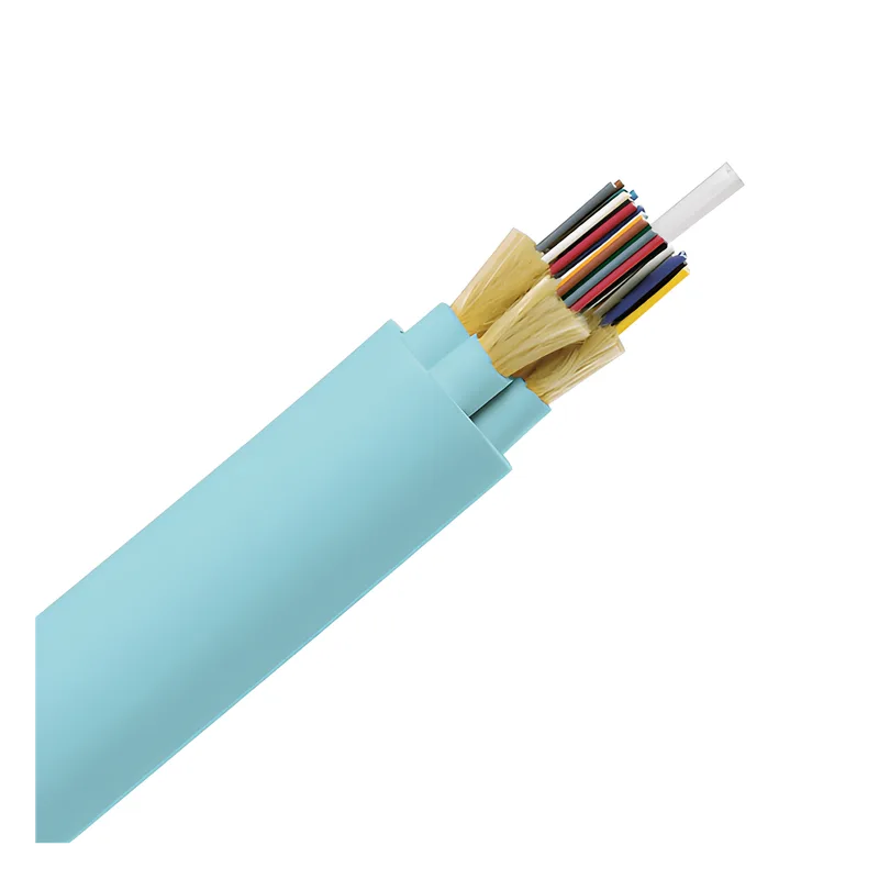 Cable de Fibra Óptica de 48 Hilos, Multimodo OM4 50/125 Optimizada, Interior, Tight Buffer 900um, No Conductiva (Dieléctrica), OFNR (Riser), Precio Por Metro PANDUIT FODRZ48Y