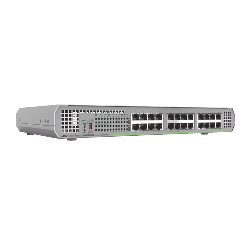 Switch Gigabit Ethernet no administrado 24 puertos 10/100/1000 Mbps ALLIED TELESIS AT-GS910/24-10