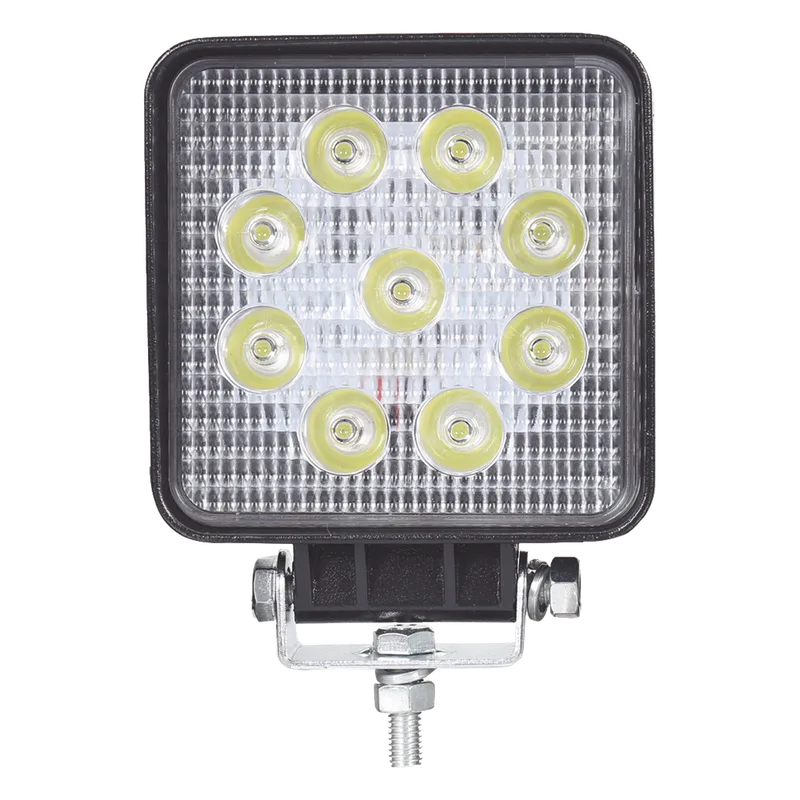 Luz de trabajo de 9 LED , 2300 Lúmenes, 27 Watts, 10-30 Vcc, IP67 EPCOM INDUSTRIAL SIGNALING XD27F