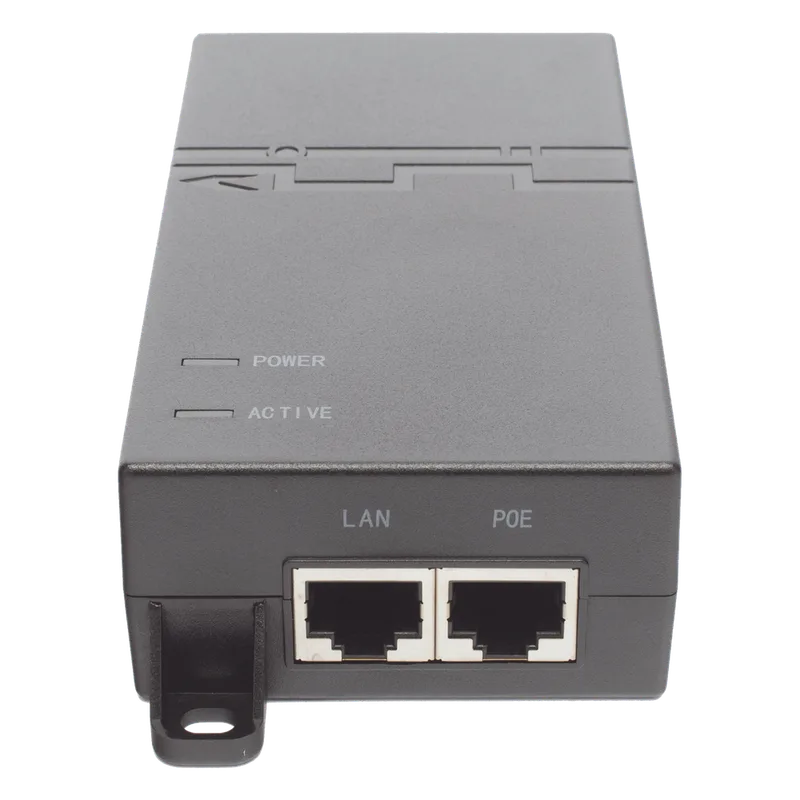 Inyector PoE estándar 30 watts, Compatible Multi-marcas, Detección Inteligente Anti Accidentes (802.3at / Gigabit) RUIJIE RG-E-130(GE)