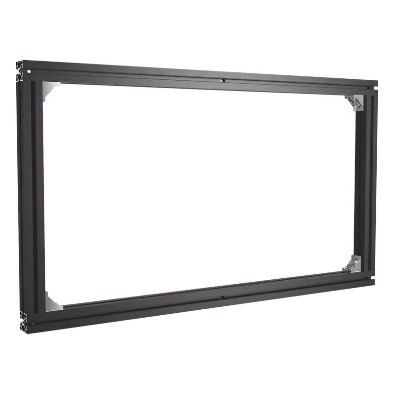 Montaje de Pared para 2 Paneles LED / Uso en Interior / Compatible con DS-D4425FI-CAF(B) y DS-D4418FI-CAF(B) HIKVISION DS-DL124854W