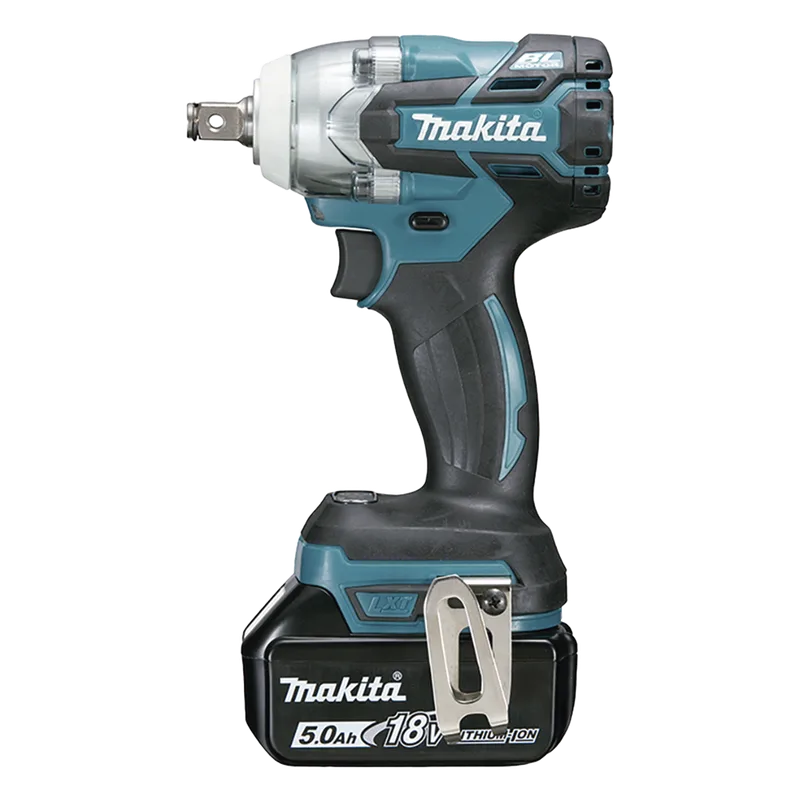 LLAVE IMPACTO 1/2IN V.V.R. 0-1800 0-2600 0-3500 IPM 280 N.M M/BL IND BAT LI-ION 2 BAT. 4.0 A.H Y CARG C/LUZFRENO EST.MONT 18V MAKITA DTW285RMJ