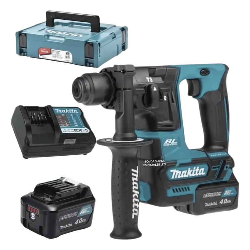 ROTOMARTILLO SDS PLUS 3 FUNC. LI-ION C/2 BAT 3.0 AH CARG. MALETIN 18V 2J MAKITA DHR242RFE