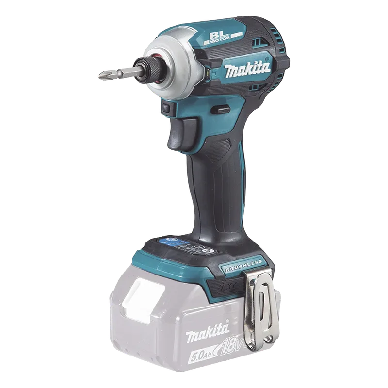 Atornillador de Impacto inalámbrico de 18V, 4 Vel con Indicador,. 0-3800 IPM con indicador y entrada Hexagonal. MAKITA DTD171Z