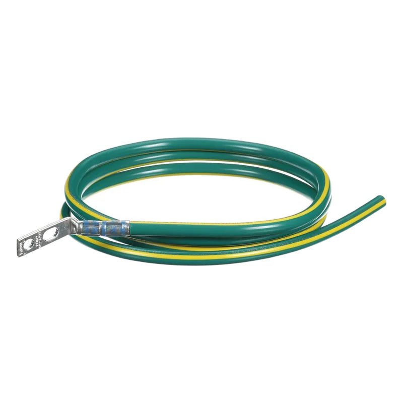 Kit de Jumper para Conexión de Gabinete o Rack de Telecomunicaciones a Barra de Tierra Física, 6 AWG, 1.52 m de Largo PANDUIT RGCBNJ660PY