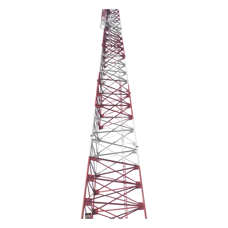 Torre Autosop. Tubular Uso Pesado. 45 Metros (Sec A3 - H). Galv. Inmersión. Con Accesorios. TOWERS STAT-45M-A3H