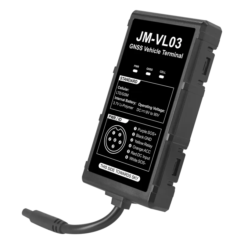 Localizador vehicular 4G/2G + Relevador + 1 licencia anual TRACKSOLIDPRO JIMIIOT VL03KIT
