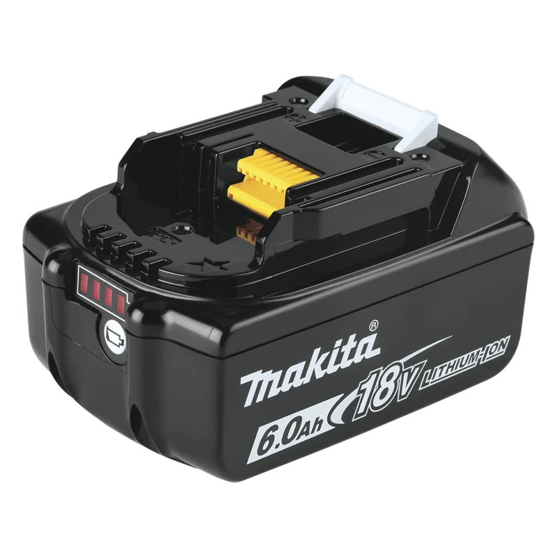 Batería LXT Litio-Ion de 18V 6.0 Ah, con led indicador de nivel de carga. MAKITA BL-1860B