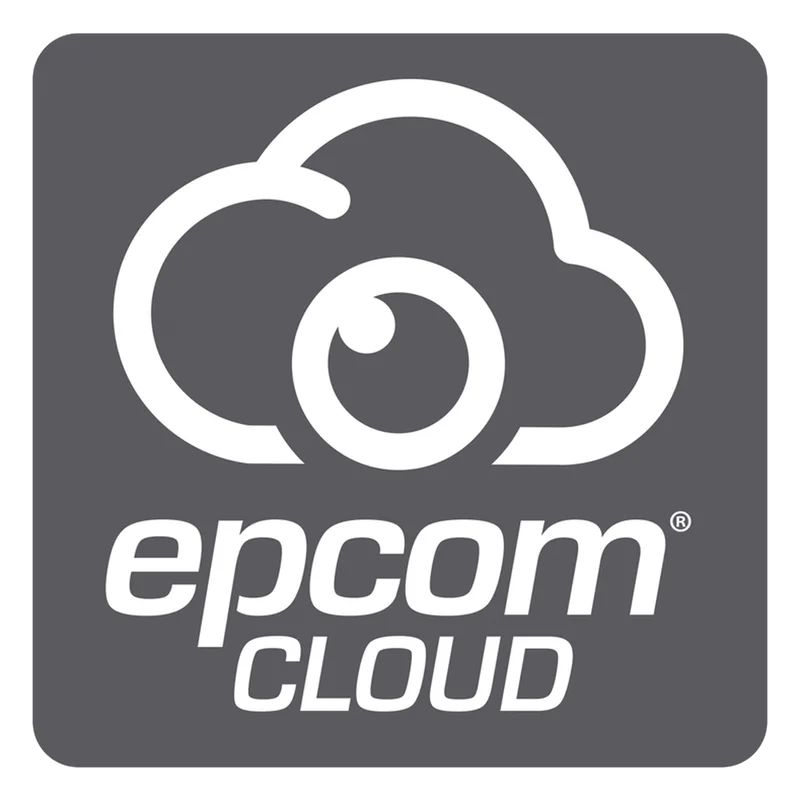 Suscripción Anual Epcom Cloud / Grabación en la nube para 1 canal de video a 8MP con 180 días de retención / Grabación por detección de movimiento EPCLOUD180A-8MP