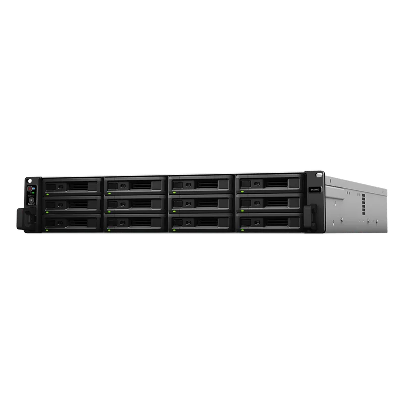 Sistema de Almacenamiento de Alta Escalabilidad Synology SA3200D | Arquitectura de Controlador Dual Activo-Pasivo | Capacidad Bruta de 576 TB | 12 Ranuras SAS | Compatibilidad con Virtualización | Protección de Carga de Trabajo sin Licencia