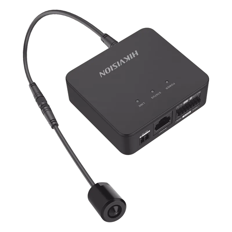 Pinhole IP 2 Megapixel / Lente 3.7 mm / 2 Mts Cable / PoE / Ideal para Cajeros Automáticos (ATM) / WDR / Micro SD / Cámara Tipo Cilindro HIKVISION DS-2CD6425G1-10