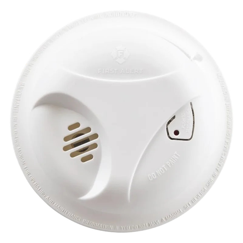 Detector de Humo Autónomo, No Requiere Panel, Con Botón para Silenciar, Sensor por Ionización FIRST ALERT 1039796