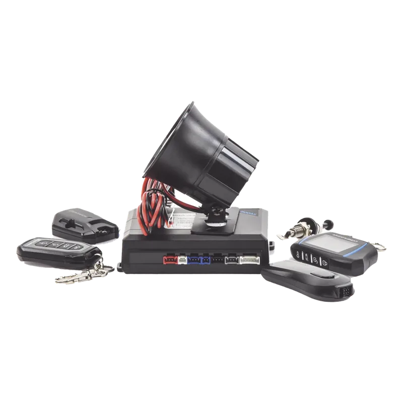 Kit de Alarma Vehicular Profesional y arranque remoto todo en uno de dos vías con rango de 1KM compatible con GPS X1-MAX LTE COMPUSTAR CS7900-AS