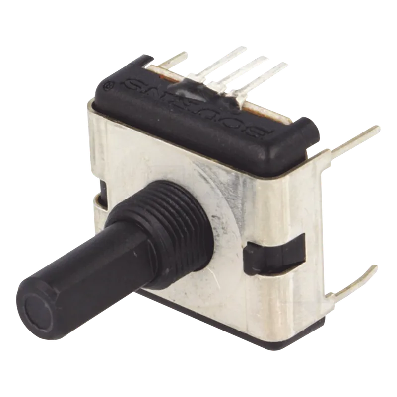 Potenciómetro Cuadrado de 22 mm, 5 k Ohm, 3/4 Watt, 1 Vuelta, para Montaje en Panel del Monitor de Servicio R2600-D. PCW1J-C24-KAB502L