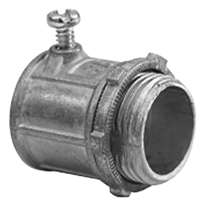 Conector de 1" para Tubo Pared Delgada con Tornillos Opresores. ANCLO ANC-CCL100