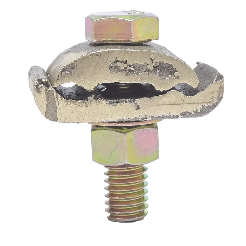 Conector 2 Cables a Superficie Plana / Bronce 100% / Cable 4-2/0 AWG / Sin Soldadura / 2.5x4x3 cm (1x1.6x1.2 in) LINKEDPRO BY EPCOM LPCC2/0