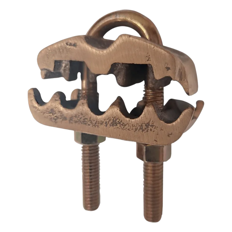 Conector para 3 Cables de Cobre (4 - 2/0 AWG) a Tubo o Varilla (5/8 in - 3/4 in). LINKEDPRO BY EPCOM LP-CP-2/0
