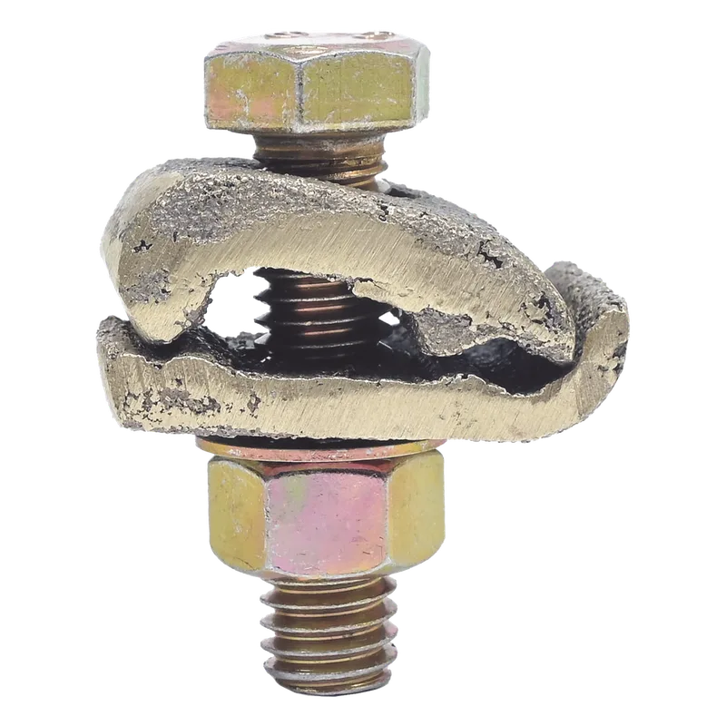 Conector Cable a Superficie Plana / Bronce 100% / Cable 4-2/0 AWG / Sin Soldadura Exotérmica / 2.5x3.5 cm (1x1.4 in) LINKEDPRO BY EPCOM LP-CU-2/0