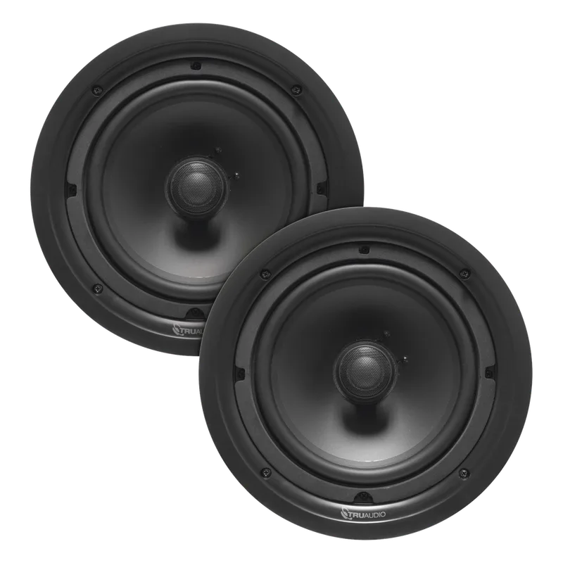 Par de Altavoces de techo de 2 vias | woofer de 6.5in | Tweeter de 1in | 90 watts | 8 Ohms TRUAUDIO PP6/PAR