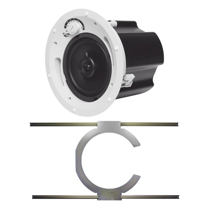 KIT de Bocina de Techo TruAudio de 6.5in CL70V6UL con Soporte de Acero Rígido para Techos Suspendidos CL70V6UL/S