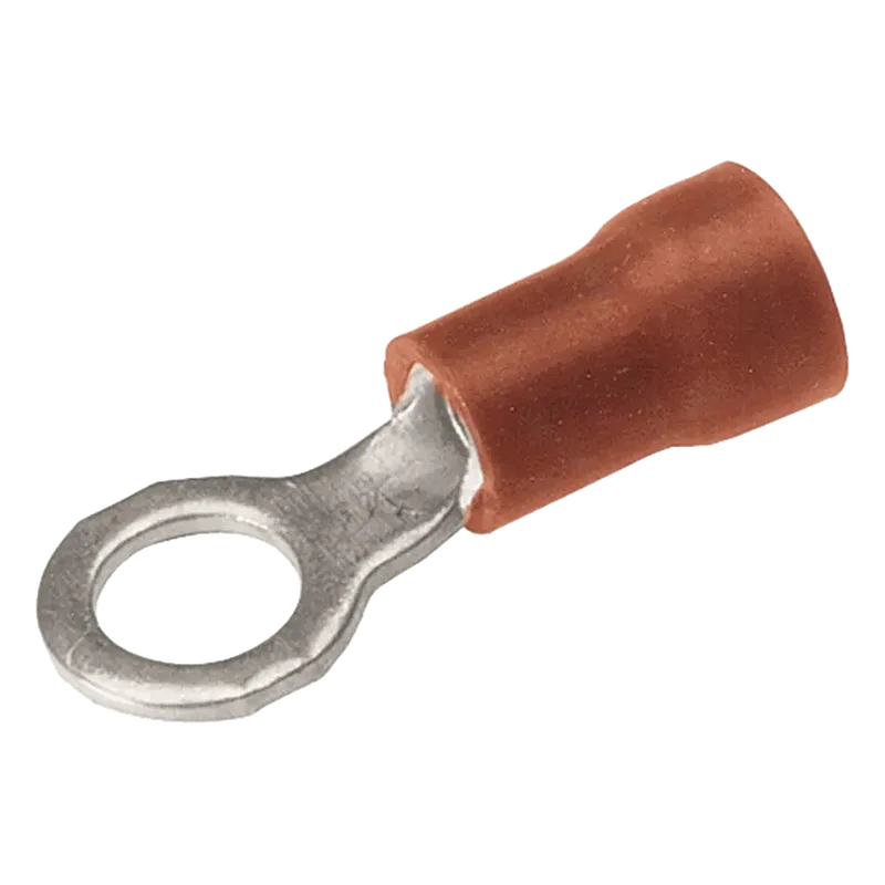 Zapata Terminal de Ojillo para Tornillo 1/8 in (3 mm) calibre 22-16 AWG con aislamiento de vinilo. HUBBELL BURNDY HUB-TP1-66
