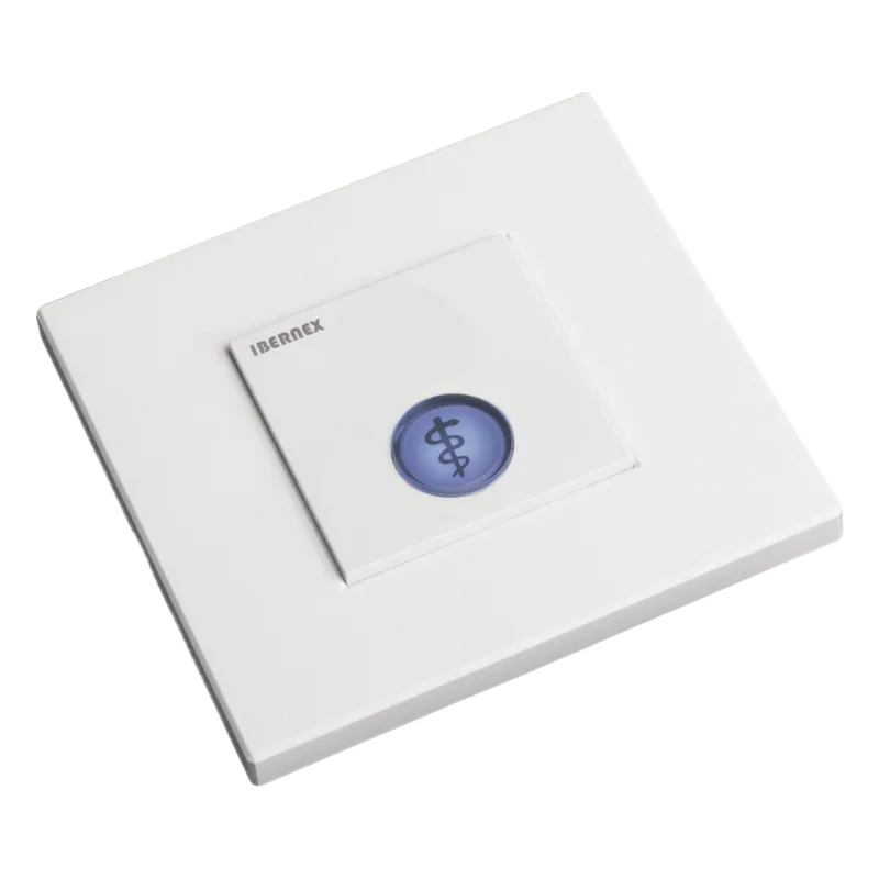 Botón Azul Iluminado para Asistencia Médica, Compatible con NX0015 y NX0034 IBERNEX NX0195/B