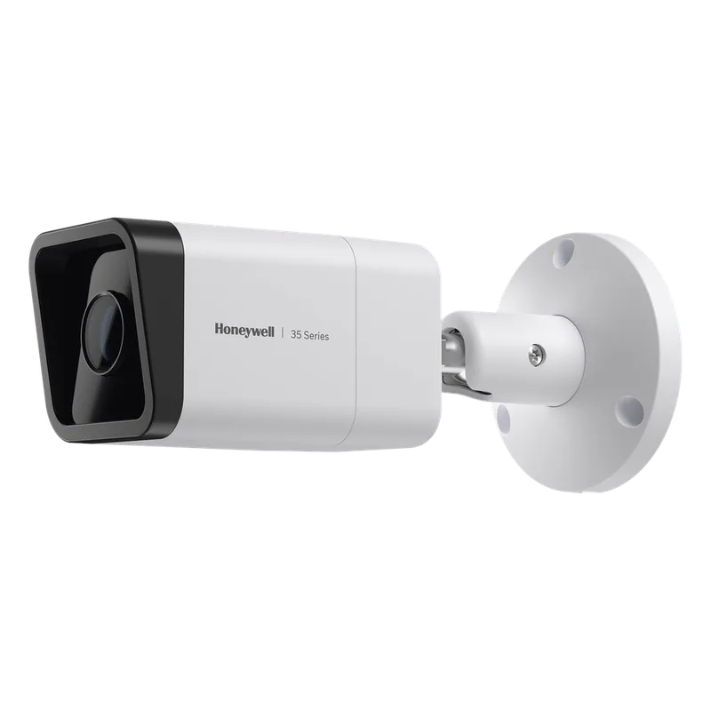 Cámara Bala IP / 8 MP UHD / Lente Varifocal Motorizado 2.7-13.5 mm / WDR 120 dB / IR 60 m / IP66 IP67 IK10 / PoE / NDAA HONEYWELL HC35WB8R2