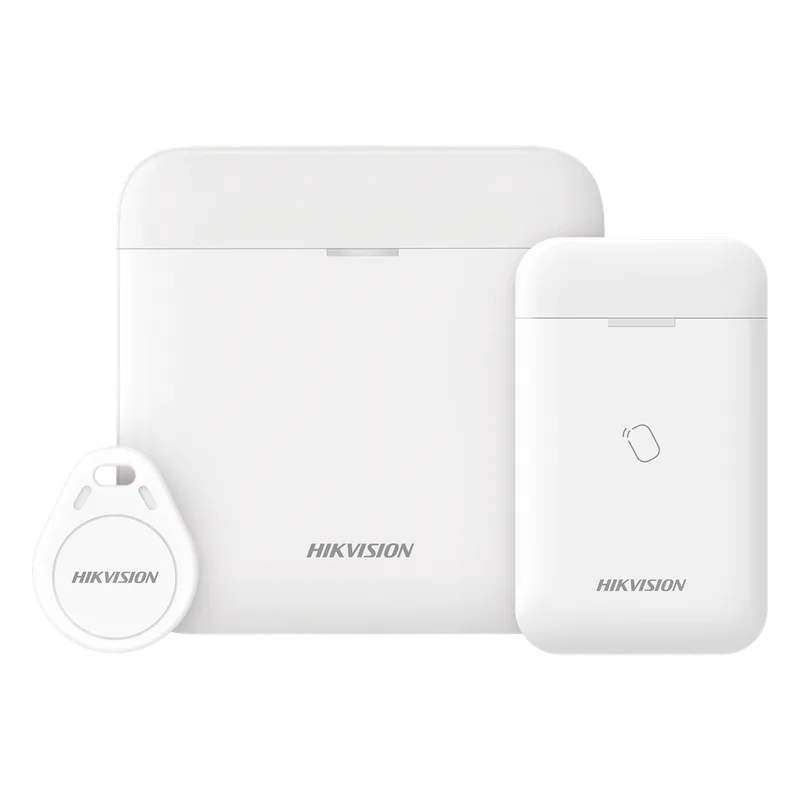(AX PRO) KIT de Alarma AX PRO para RONDINES / Incluye: 1 Hub con bateria de respaldo / 1 Lector Tag / 1 Tag / Compatible con Hik-Connect P2P HIKVISION DS-PWA48-K-RONDIN