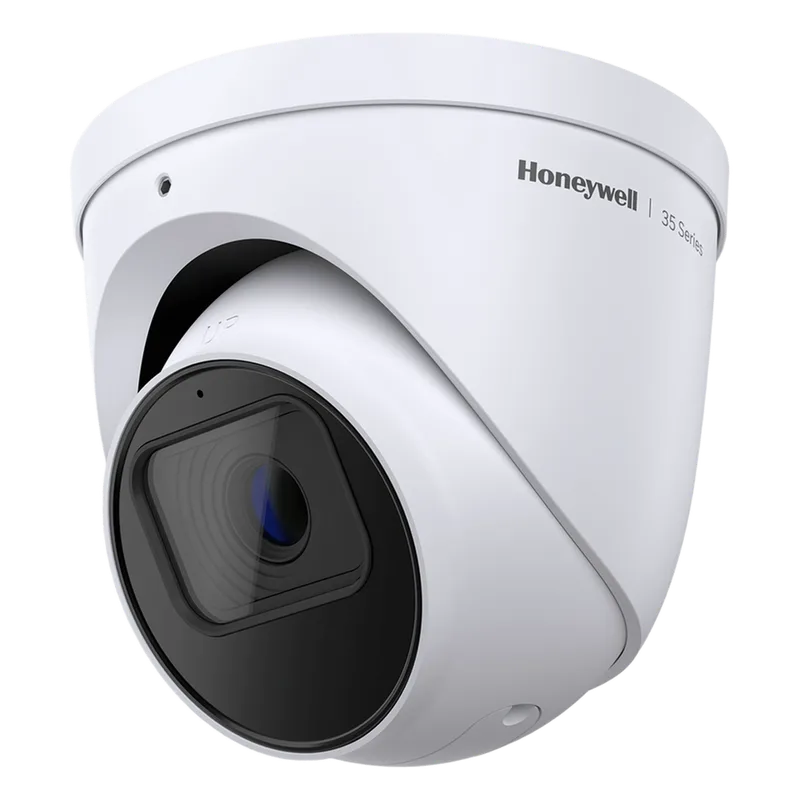 Cámara Turret IP / 8 MP / Lente Varifocal Motorizado 2.7-13.5 mm / WDR 120 dB / IR 50 m / IP66 IP67 IK10 / PoE / NDAA HONEYWELL HC35WE8R2