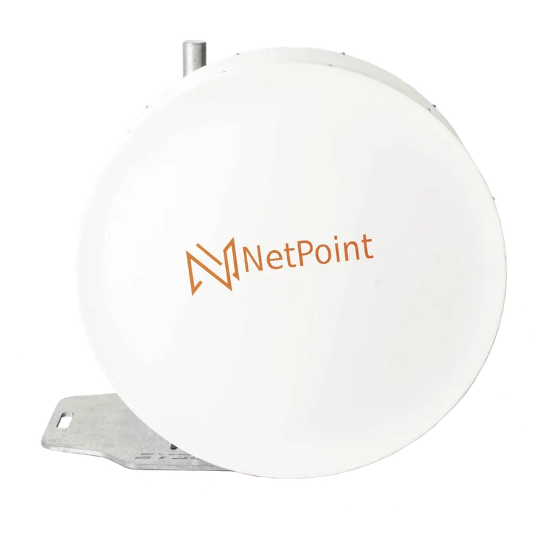 Antena Blindada de alta gama / 3 ft / 10-11 GHz / Ganancia 38 dBi / Conector de guía de onda para radios B11 / Montaje con alineación milimétrica / Tornillería de acero inoxidable NetPoint NP11