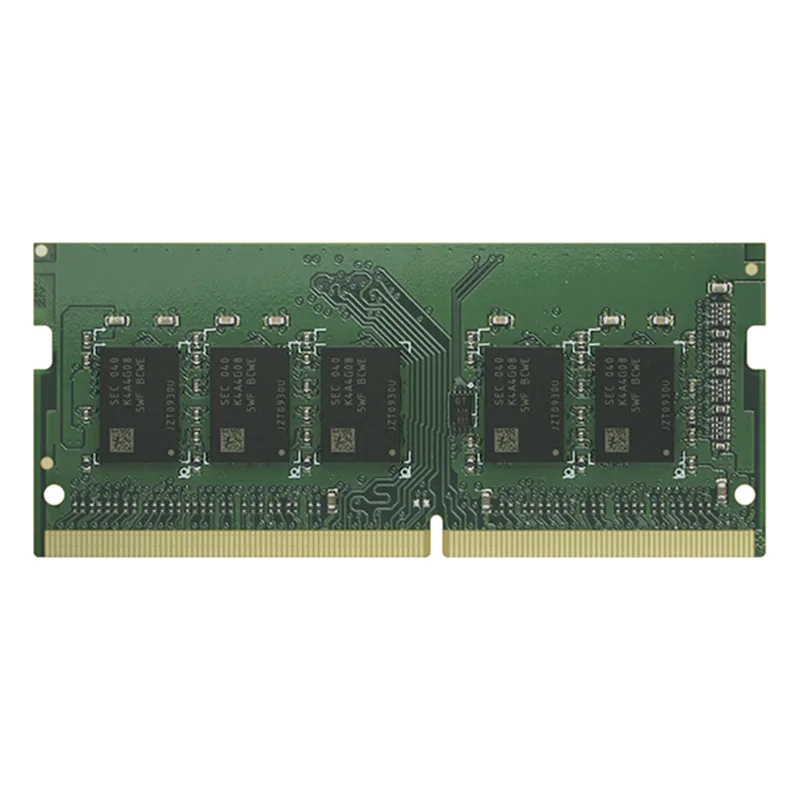 Módulo de Memoria DDR4 ECC Unbuffered SODIMM | Capacidad 8GB | Compatible con Series 23: DS1823xs+, DS923+, DS723+ | Compatible con Series 22: RS822RP+, RS822+, DS3622xs+, DS2422+, DS1522+. SYNOLOGY D4ES02-8G