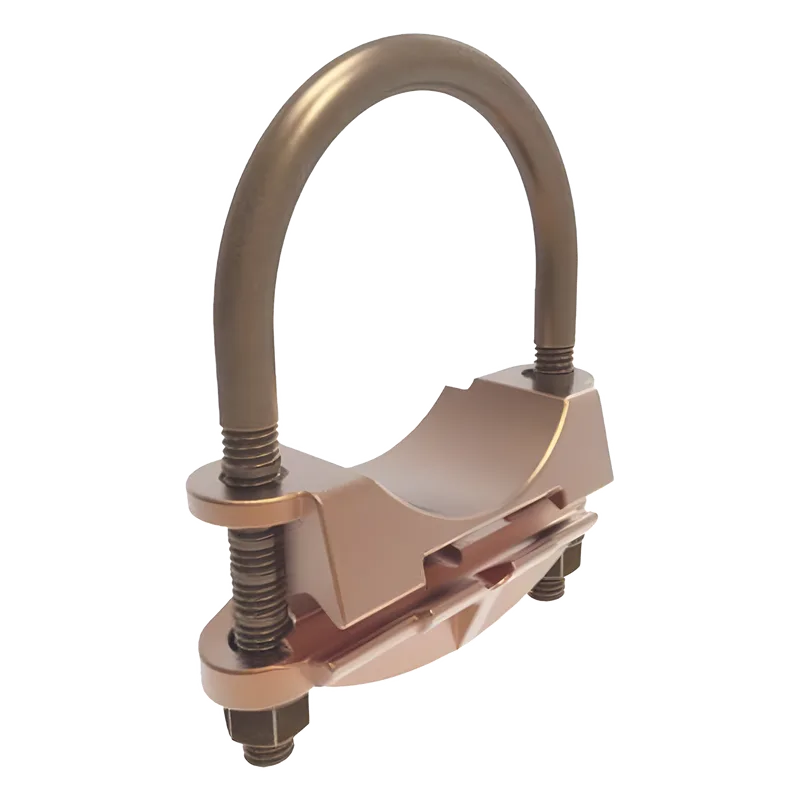 Conector Mecánico para Cable Calibre 4 a 2/0 AWG / Paralelo o 90° Grados a Tubo de 1 1/4" o Varilla de 1 3/8" - 1 1/2". HUBBELL BURNDY HUB-GAR-1626