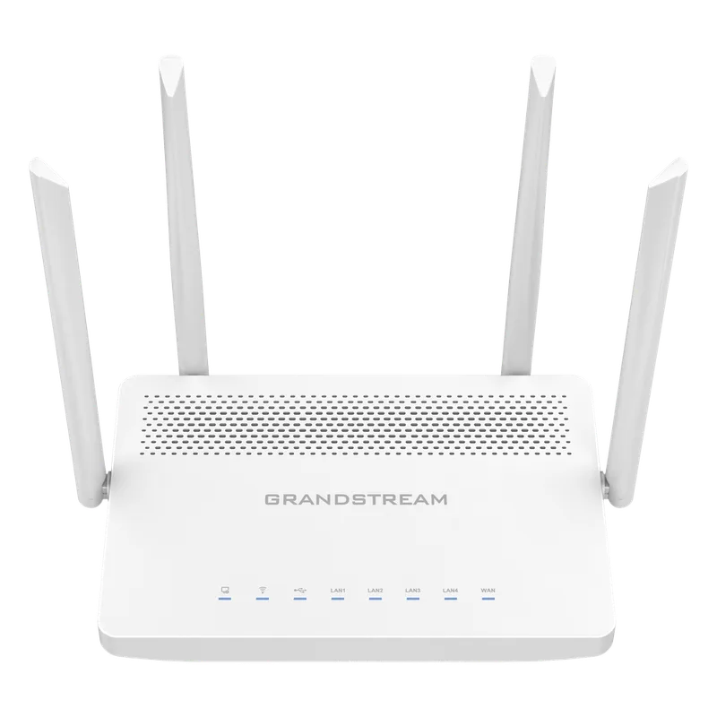 Router Inalámbrico Wi-Fi 5 802.11ac 1.27 Gbps, doble banda, MU-MIMO 2x2:2, servidor VPN con administración desde la nube gratuita o stand-alone. GRANDSTREAM GWN7052