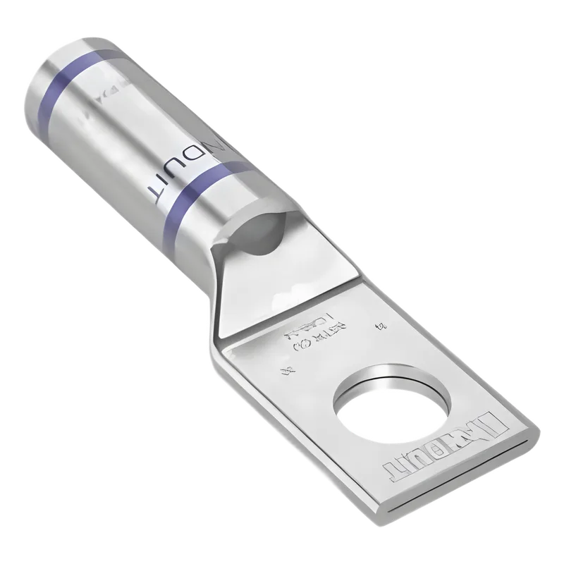 Zapata de compresión LCA6-14-L, para cal. 6 Awg, Barreno para tornillo prisionero de 1/4, 1 Pz PANDUIT