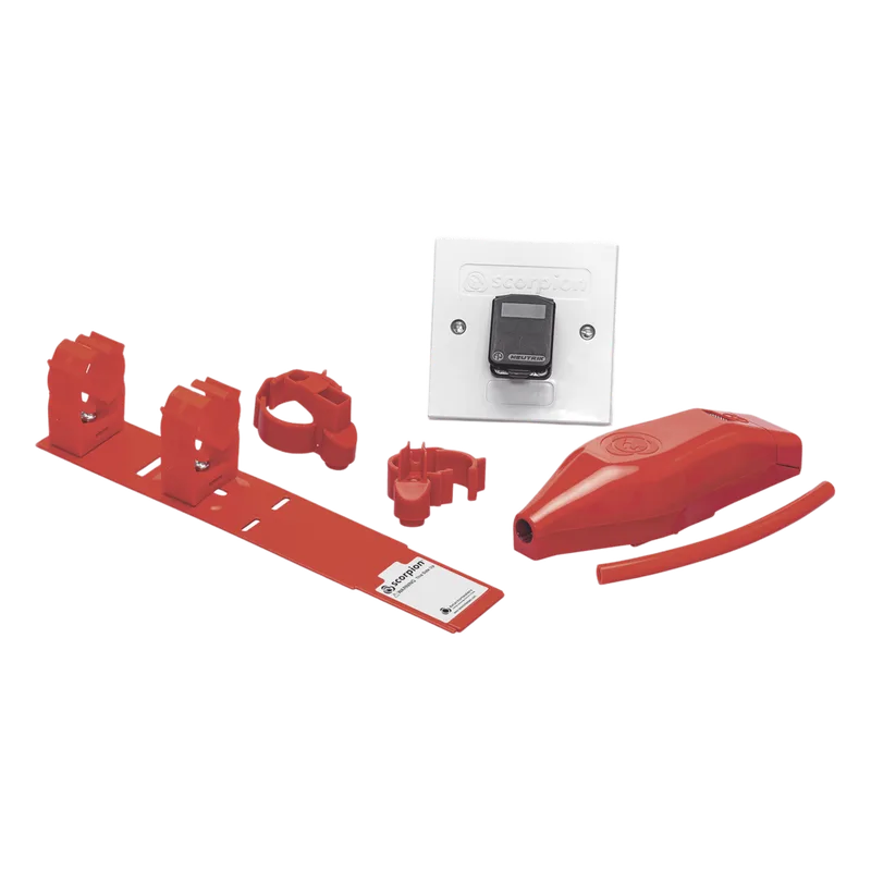 Kit de unidad principal fijo para probar sistemas por aspiración de humo (ASD) de difícil acceso, se usa con el Controlador Portatil SCORP7000 SDI SCORP-2011