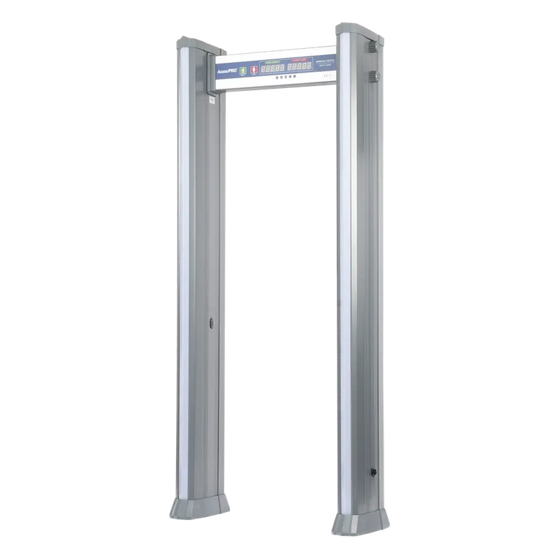 (100% EXTERIOR) Detector de Metales de 18 zonas/ Uso en Exterior/ Contador de Personas ACCESSPRO APMESC18EXT2