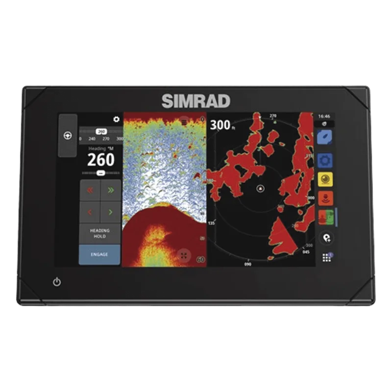 Pantalla de Navegación NSX de7 pulgadas / SolarMAX IPS HD / Integración Total con Mercury / Compatibilidad con Radar HALO / Uso Compartido de Datos de Sonda / Conectividad Inalámbrica y Ethernet / Compatibilidad NMEA 2000 SIMRAD 000-15215-001