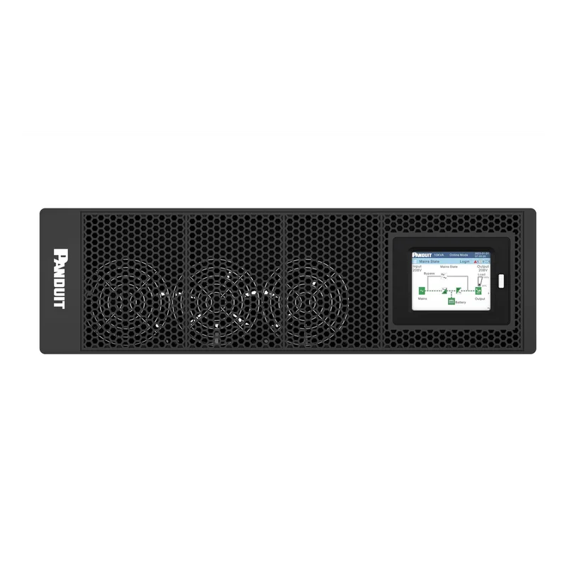 UPS SmartZone de 10000 VA/10000 W, Online Doble Conversión, Entrada 208/240 Vca Con Terminal L1+L2+G, Onda Senoidal Pura, 6 UR, Con 2 Tomas NEMA L6-30R y Terminal L1+L2+G PANDUIT U10S11V